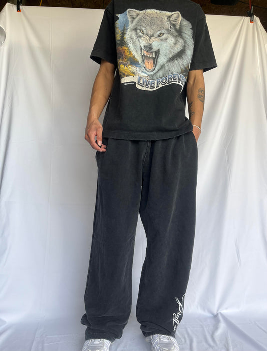 PRAY FOR US VINTAGE WASH SWEATPANTS