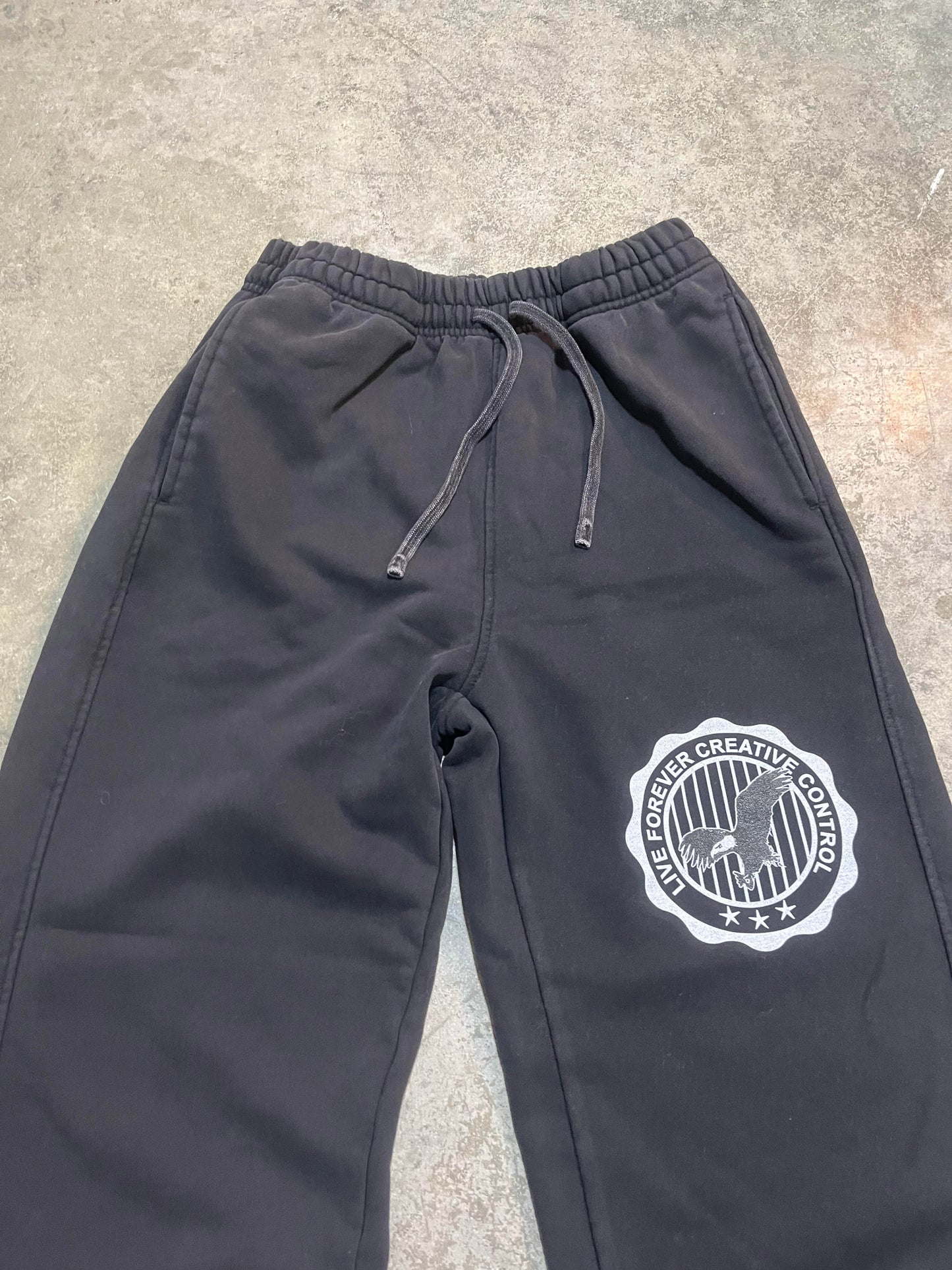 VINTAGE WASH LOGO SWEATPANTS